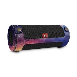 Fintie Jbl Flip 4 Case - Premium Pu Leather Carrying Sleeve Protective Cover With Carabiner For Jbl FLIP4 Waterproof Portable Bluetooth Speaker Galaxy
