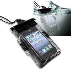 Eforcity? Black Waterproof Bag Case Lanyard Compatible With Apple? Ipod Nano? 7 7TH Generation