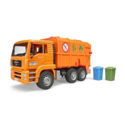 Bruder Toys Bruder Man Tga Garbage Truck Orange