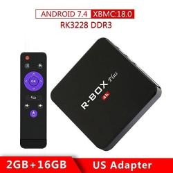 ANDROID TV BOX Smart Media Streaming Player With Wireless By Scsetc 4K RK3228 Quad Core Set Top Box Support USB PC 3D VIDEO XBMC PICTURE R-box Plus