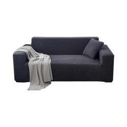 Stretch Couch Cover Grey 190-230CM