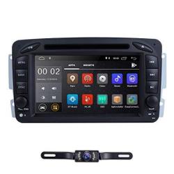 Hizpo Android 8.1 Car Stereo DVD Player 7 Inch Dash Autoradio 2 Din Head Unit RAM 2G Gps Navigation DVD Player For Mercedes-benz C-W209