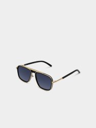 Men&apos S Upstyled Black Aviator Sunglasses