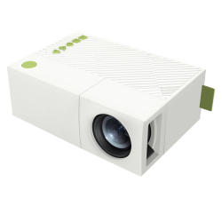 Yg310 Lcd Mini Portable Projector 800 Lumens 320x240 Pixels Support 1080p 1300mah Built-in Battery