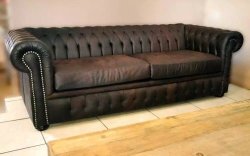 CHESTERFIELD Couch 3 Seater