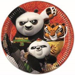 Kung Fu Panda Paper Plates