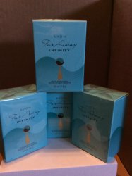 4 X Avon Far Away Infinity Eau De Parfum 50ML - 1.7FL.OZ. Set