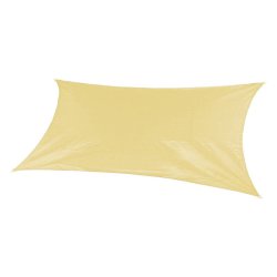 Coolaroo 5.4m x 5.4m Square Extreme Shade Sail in Desert Sand