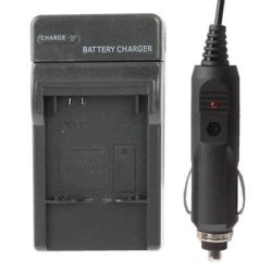 Digital Camera Battery Smart Charger With Power Plug & Car Charger Travelling Set For Gopro HD HERO3 Black