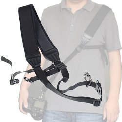 Dslrkit QS4 Anti-slip Elastic Quick Sling Strap With Quick Release Belt Canon Nikon Sony