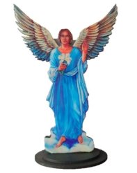 Archangel Gabriel 20.5CM Domed Stand Statue