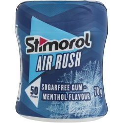 STIMOROL Air Rush Sugarfree Gum Menthol 70G