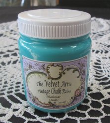 The Velvet Attic - Vintage Chalk Paint 1L- Shalimar Jade