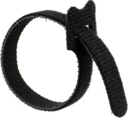 Magic Reusable Velcro Cable Ties Black 12.5MM X 300MM Pack Of 10