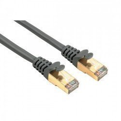 Hama - Cat 5e Network Cable Stp Gold-plated Shielded Grey - 10m