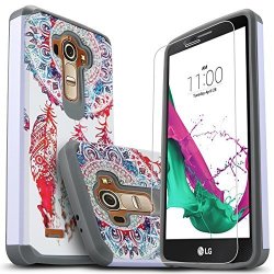 LG G4 Case With Premium HD Screen Protector Included Starshop Shock Absorption Dual Layers Impact Advanced Protective Phone Cover Dream Catchers