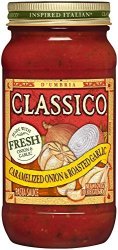 Classico Caramelized Onion And Roasted Garlic Tomato Sauce 24 Ounce