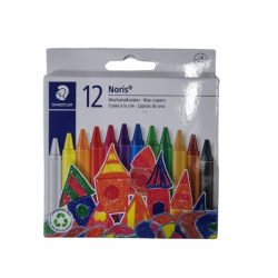 Staedtler - 12 Noris Wax Crayons - 8MM