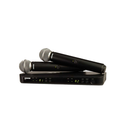 Shure Blx288 sm58 Dual Channel Handheld Wireless System