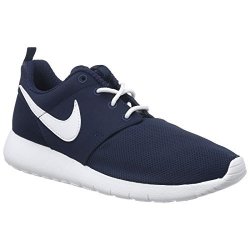 Nike Roshe One Gs - 599728416 - Color White-navy Blue - Size: 3.5