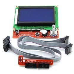 Biqu Lcd 12864 Version Graphic Smart Display Controller Module With Adapter And Cable For Ramps 1.4 Reprap 3D Printer Kit