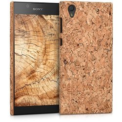Kwmobile Cork Case For Sony Xperia L1 - Protective Case Cover In Light Brown