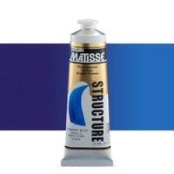 Matisse Structure Acrylic Paint 75ML Tube Primary Blue