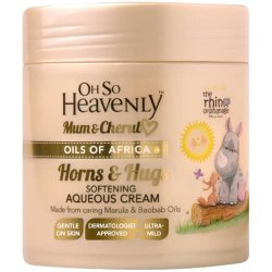 Oh So Heavenly Mum & Cherub Oils Of Africa Aqueous Cream Horns And Hugs 470ML