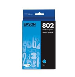 Epson T802220 Durabrite Ultra Cyan Standard Capacity Cartridge Ink