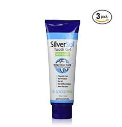 Silversol Tooth Gel With Xylitol 4 Oz Pack Of 3