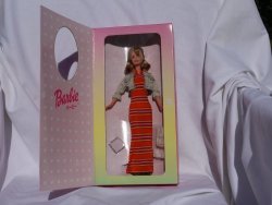 Barbie Japanese Toys R Us Exclusive 1998 - Striped Long Dress