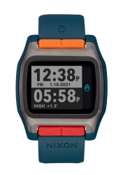 Nixon High Tide Men's Watch - Light Gunmetal Teal