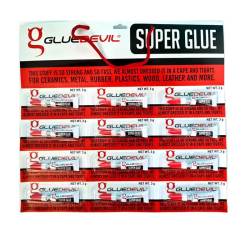 Glue Devil Super Glue Card Of 12 X 3G