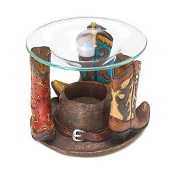 Eastwind Gifts 10016204 Cowboy Boots Oil Warmer