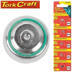 Tork Craft LR66 Alkaline Coin Battery X5 Pack Moq 20 BATLR66-5