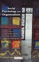 Social Psychology and Organizations Hardcover