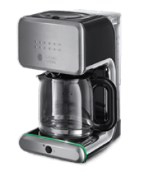 Russell Hobbs 20180-56 Illumina Filter Coffee Maker - Featuring Advanced Showerhead Technology That Sprays Water Through The Ground Coffee More Evenly And Quickly. This