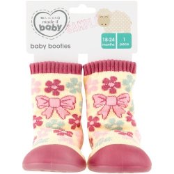 Made 4 Baby Rubber Socks Bow-tiful 18-24M