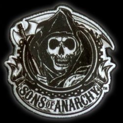 Animewild Sons Of Anarchy Sons Reaper Circular Patch