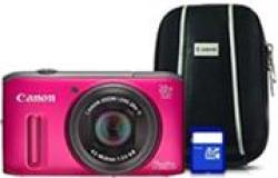 Canon Powershot SX240 Bundle in Pink