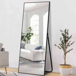 Kc Furn- Black Framed Mirror
