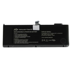 Nupower 85W Replacement Battery For 15 Macbook Pro Early 2011-MID 2012 Black