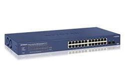 Netgear GS724TP-200NAS 24-PORT Gigabit Ethernet Smart Managed Pro Switch 190W Poe+ Prosafe Lifetime Protection GS724TP