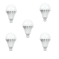 Loadshedding Rechargeable LED Light Bulb - Cool White - 5 Pack