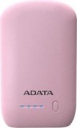 Adata - P10050 Powerbank With LED Flashlight - Universal Mobile Device Battery - Pink