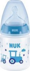 Nuk First Choice Bottle With Temperature Control - Tractor 0-6 Months 150ML