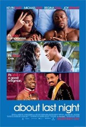 About Last Night Movie Poster 2 Sided Original 27X40 Kevin Hart