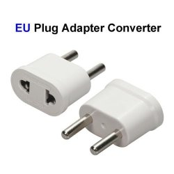 Us To Eu Ac Power Socket Plug Adapter Travel Converter