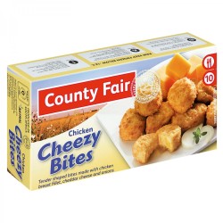 County Fair Crumbed Chicken Cheezy Bites 350g