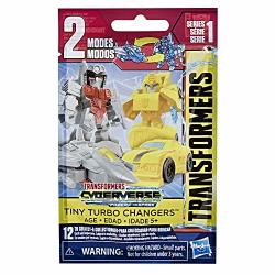 Transformers Toys Cyberverse Tiny Turbo Changers Series 2 Blind Bag Action Figures - For Kids Ages 5 & Up 1.5" Brown